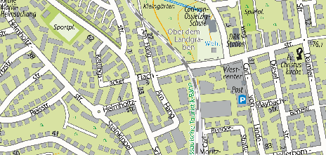 Standort Stadtplan