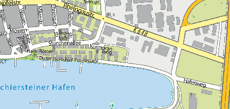 Schiersteiner Hafen, Ostteil