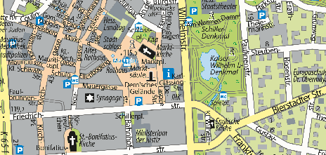 Tourist-Information, Marktplatz 1