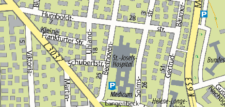 Otto-Fricke-Krankenhaus Paulinenberg GmbH, Beethovenstraße 20