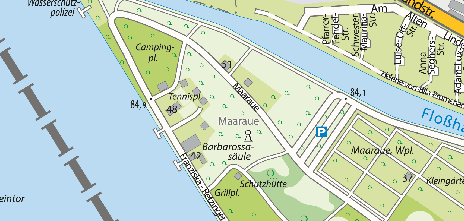 Maaraue, Mainz-Kostheim